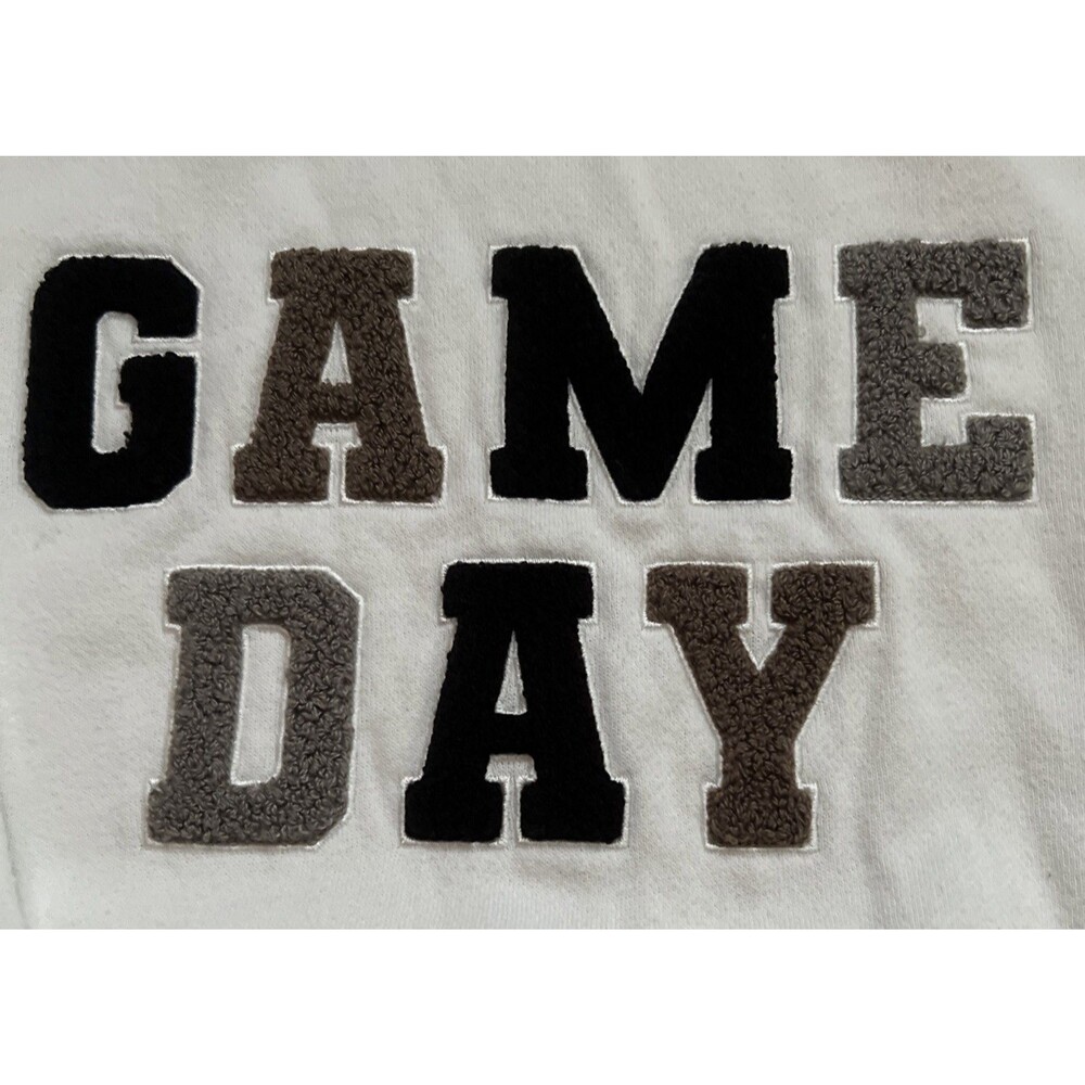 Z Supply Oversized Game Day Sweatshirt Bone Size Small Roomy Soft Women’s Small